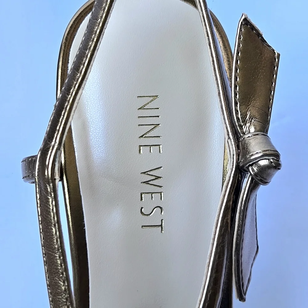 Nine West Bronze Slingback 4